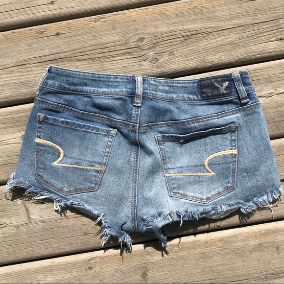 AEO Ripped shorts with detailed pocket - Picture 3 of 3